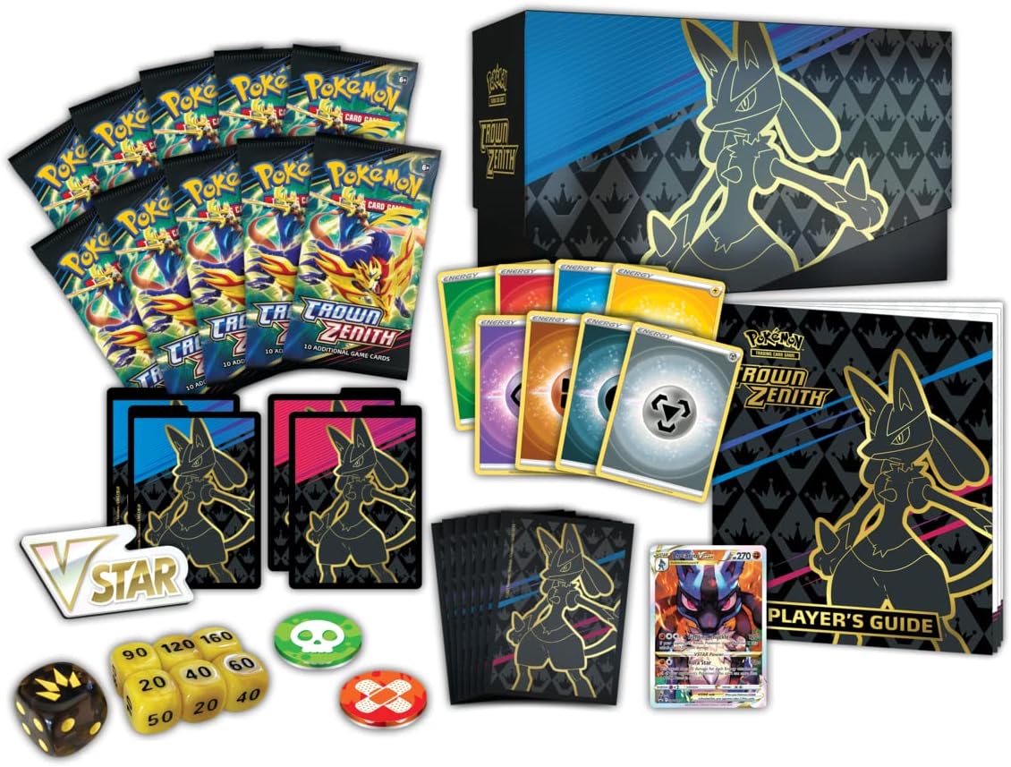 Pokémon Crown Zenith Caja Entrenador Elite