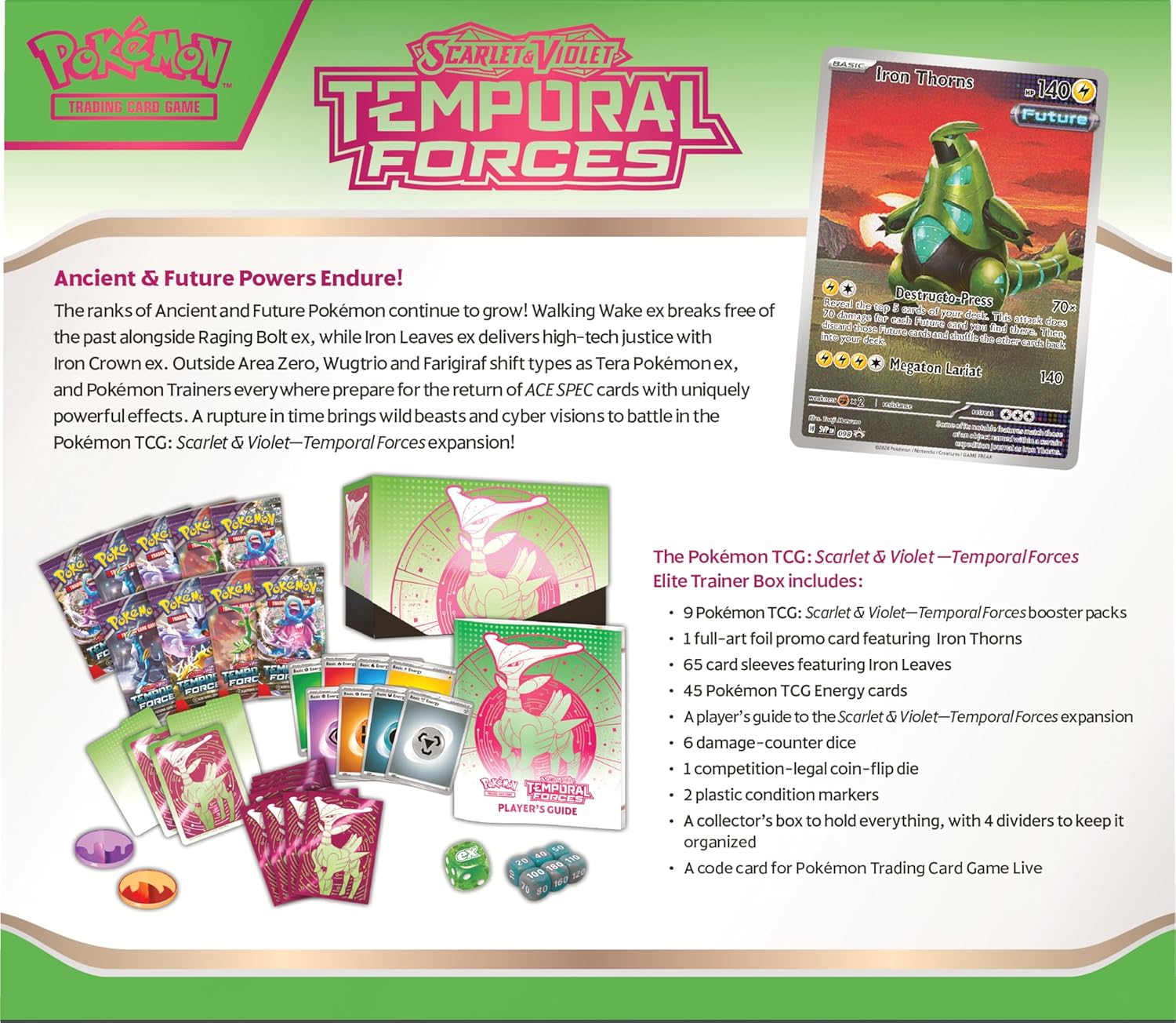 Iron Leaves | Elite Trainer Boxes | Español