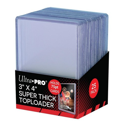Super Thick Toploader - 25 Pack | Protection