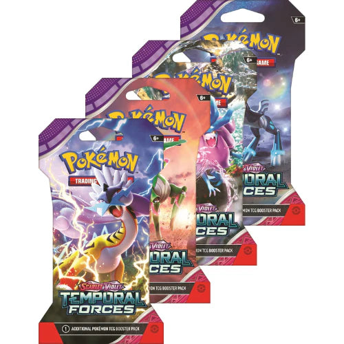 Temporal Forces | Sleeved Booster | Inglés