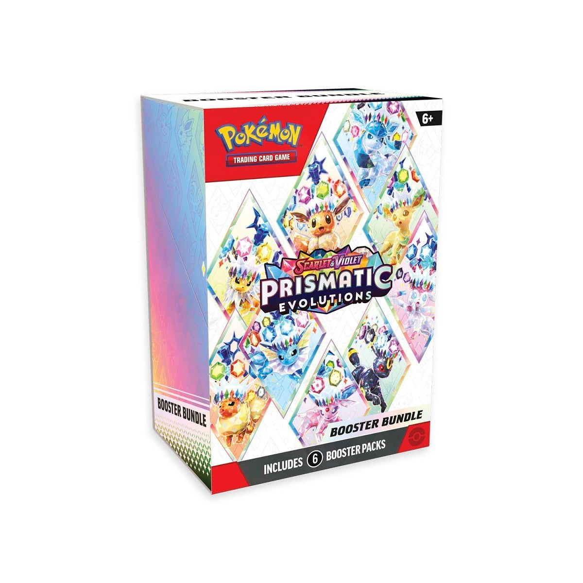Paquete de 6 sobres de Pokémon TCG: Evoluciones Prístimas de Escarlata y Violeta