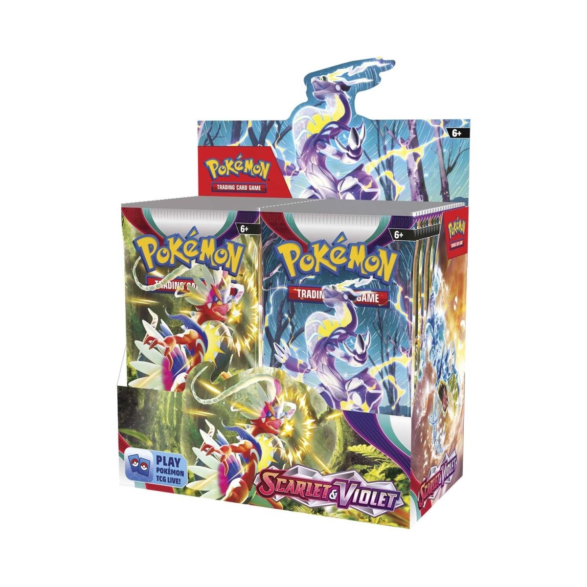 Caja de Display de Impulso de Pokémon TCG: Escarlata y Violeta