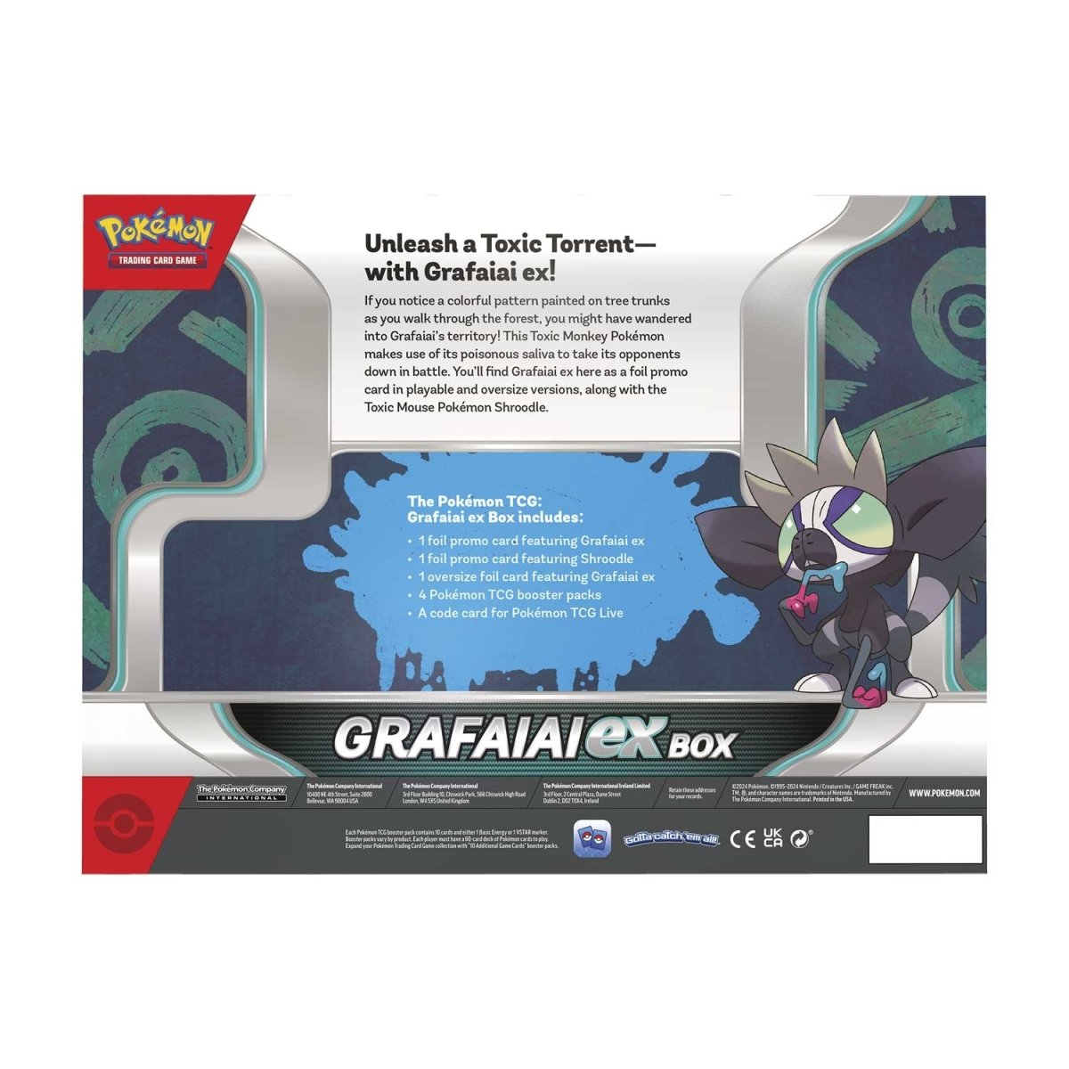 Caja de Colección Pokémon TCG: Grafaiai ex