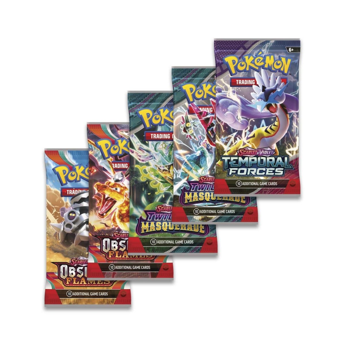 Lata de Paradoja de Pokémon TCG: Choque con Walking Wake ex