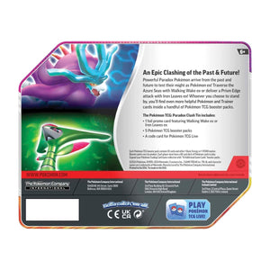 Pokémon TCG Paradox Clash Lata de Hierbas de Hierro ex