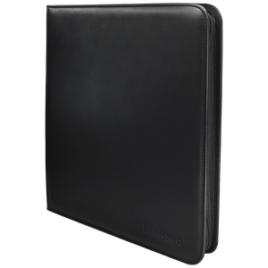Organizador PRO de 12 Bolsillos con Cremallera - Negro - Ultra PRO